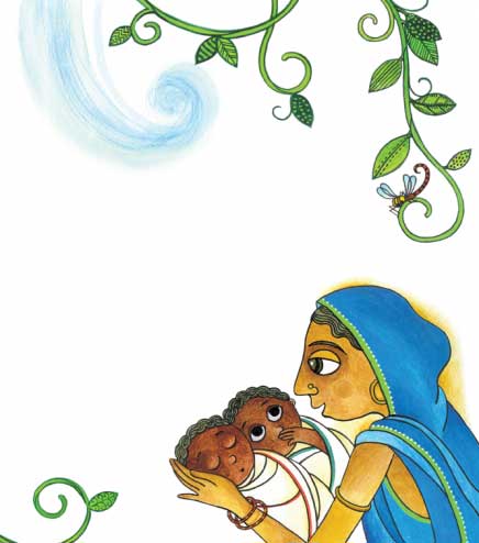 Illustration by Proiti Roy from 'Bon Bibi's Forest', written by Sandhya Rao (Tulika Books)