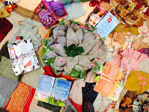 The artichoke at the heart of author Sita Brahmachari's amazing storytelling quilt