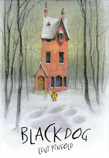 Black Dog, by Levi Pinfold (UK) - BIB Plaque 2015